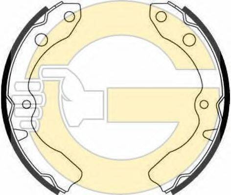 GIRLING 5183049 Комплект гальмівних колодок