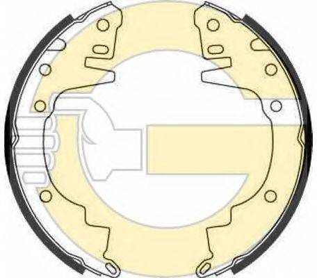 GIRLING 5185189 Комплект гальмівних колодок