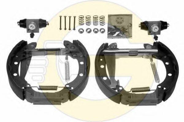 GIRLING 5314049 Комплект гальмівних колодок