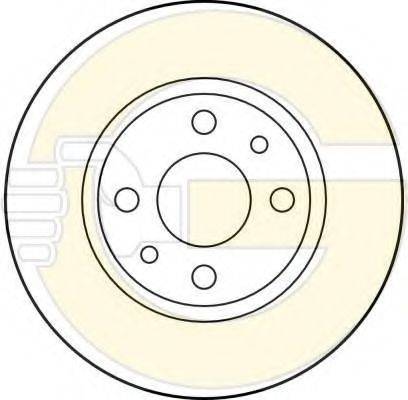 GIRLING 6017883 гальмівний диск