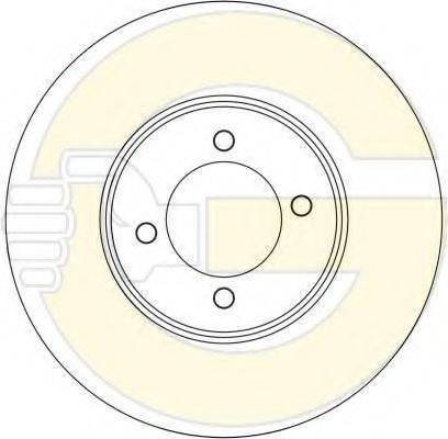 GIRLING 6041394 гальмівний диск