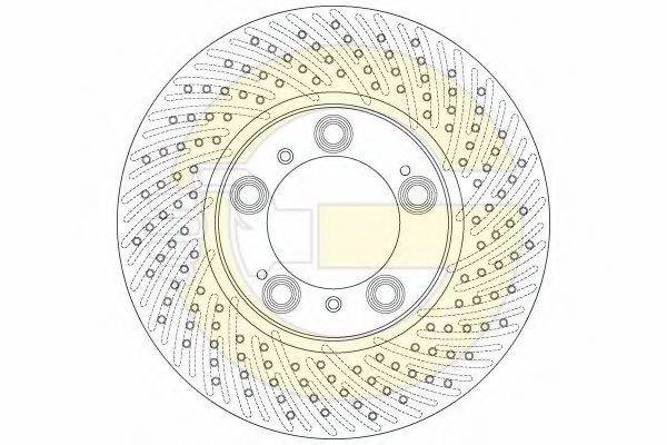 GIRLING 6062135 гальмівний диск