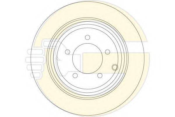 GIRLING 6063264 гальмівний диск