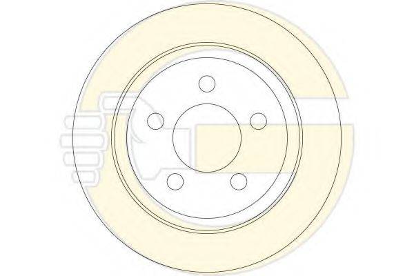 GIRLING 6063864 гальмівний диск