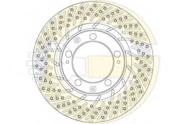 GIRLING 6064675 гальмівний диск