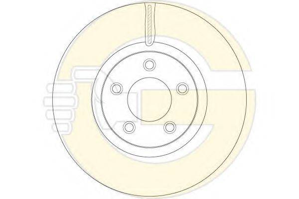 GIRLING 6064905 гальмівний диск