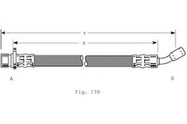 GIRLING 9004162 Гальмівний шланг