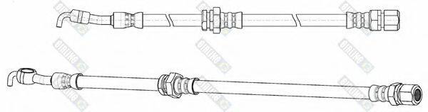 GIRLING 9004948 Гальмівний шланг