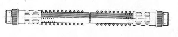 KAWE 510992 Гальмівний шланг