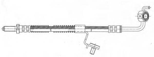 KAWE 511274 Гальмівний шланг