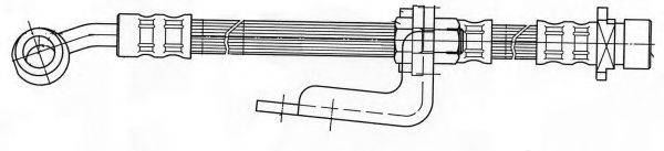 KAWE 511888 Гальмівний шланг