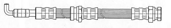 KAWE 512037 Гальмівний шланг