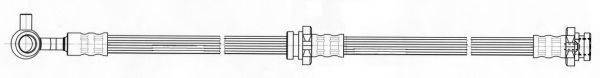 KAWE 512500 Гальмівний шланг