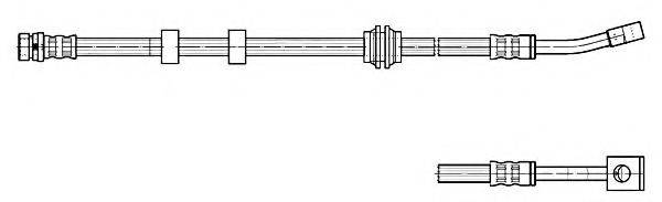 KAWE 512597 Гальмівний шланг