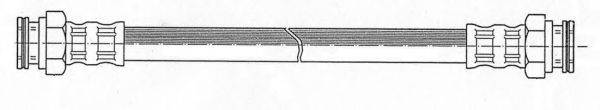 KAWE 510041 Гальмівний шланг