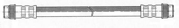 KAWE 510569 Гальмівний шланг