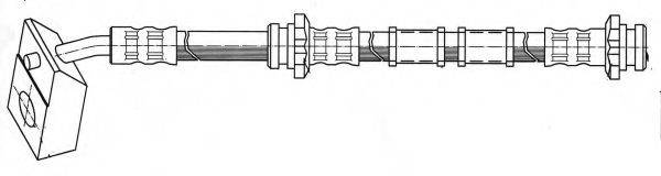 KAWE 510783 Гальмівний шланг