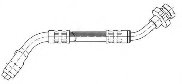 KAWE 511089 Гальмівний шланг