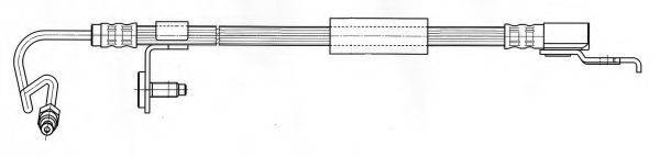 KAWE 511271 Гальмівний шланг