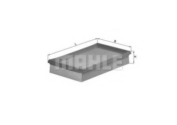 MAHLE ORIGINAL LX663 Повітряний фільтр