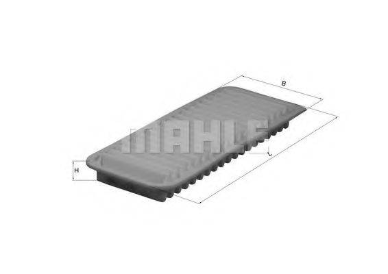 MAHLE ORIGINAL LX2751 Повітряний фільтр