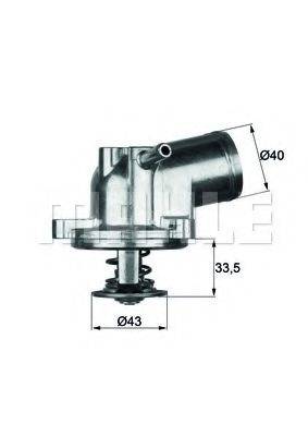 MAHLE ORIGINAL TI2187 Термостат, охолоджуюча рідина