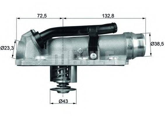 MAHLE ORIGINAL TM7105 Термостат, охолоджуюча рідина