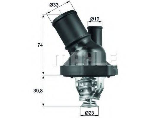 MAHLE ORIGINAL TI20090 Термостат, охолоджуюча рідина