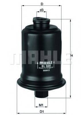 MAHLE ORIGINAL KL508 Паливний фільтр