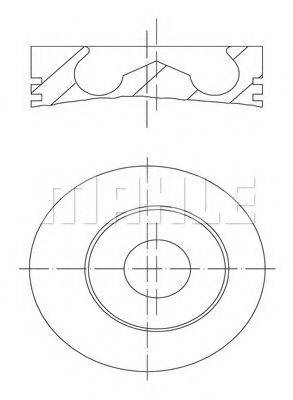 MAHLE ORIGINAL 0148200 Поршень