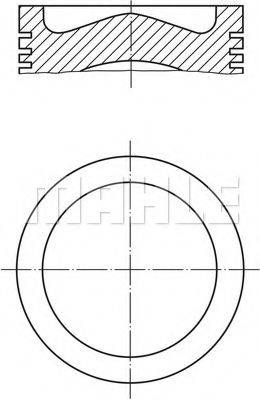 MAHLE ORIGINAL 0387300 Поршень