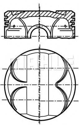 MAHLE ORIGINAL 081PI00111001 Поршень