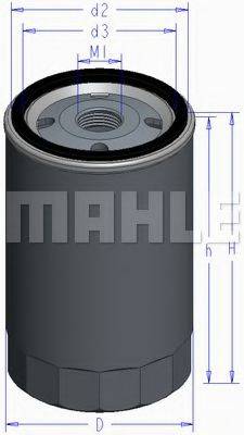 MAHLE ORIGINAL OC 489