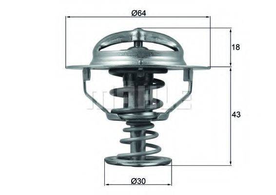 MAHLE ORIGINAL TX11482D Термостат, охолоджуюча рідина