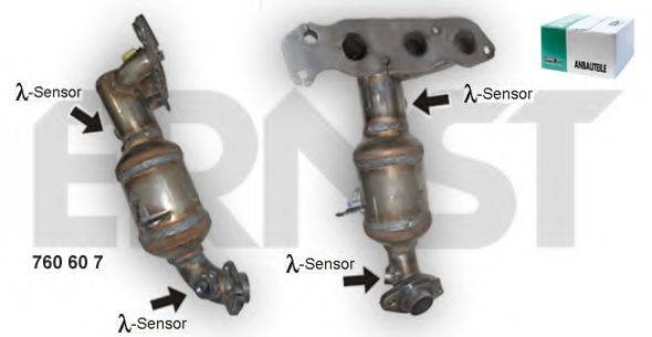 ERNST 760607 Каталізатор; Каталізатор колектора