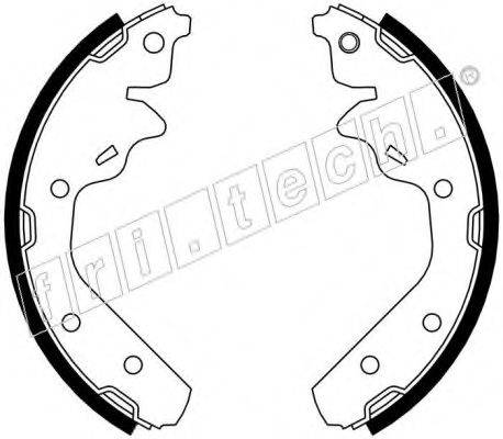 FRI.TECH. 1023003 Комплект гальмівних колодок