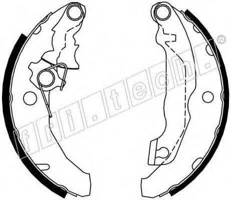 FRI.TECH. 1040144Y Комплект гальмівних колодок