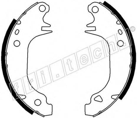 FRI.TECH. 17090 Комплект гальмівних колодок