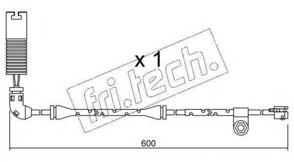 FRI.TECH. SU112 Сигналізатор, знос гальмівних колодок