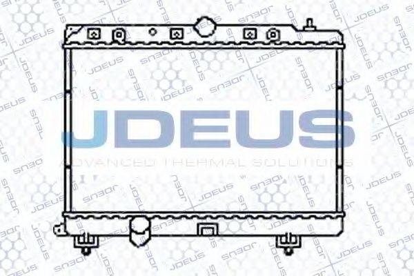 JDEUS 002M12 Радіатор, охолодження двигуна