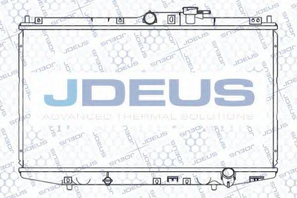 JDEUS 013M23 Радіатор, охолодження двигуна