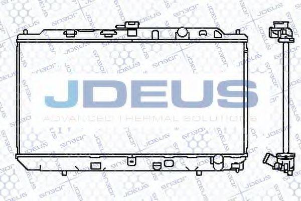 JDEUS 013N11 Радіатор, охолодження двигуна