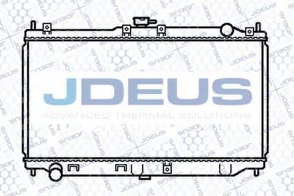 JDEUS 016M25 Радіатор, охолодження двигуна