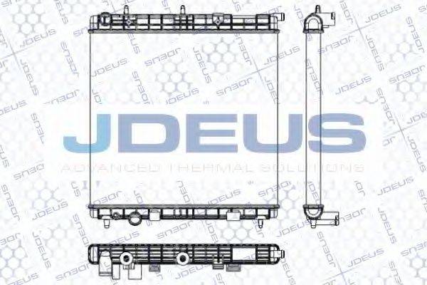 JDEUS RA0070110 Радіатор, охолодження двигуна