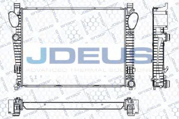 JDEUS RA0170710 Радіатор, охолодження двигуна