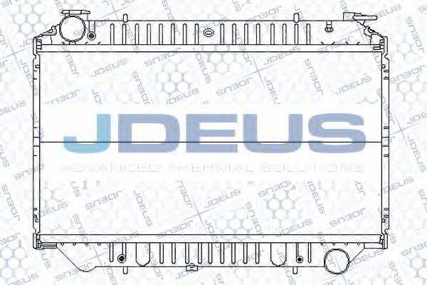 JDEUS 019B20 Радіатор, охолодження двигуна