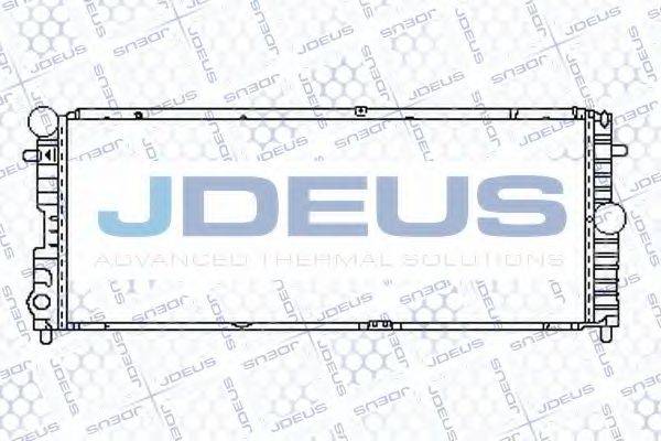 JDEUS 020V08 Радіатор, охолодження двигуна