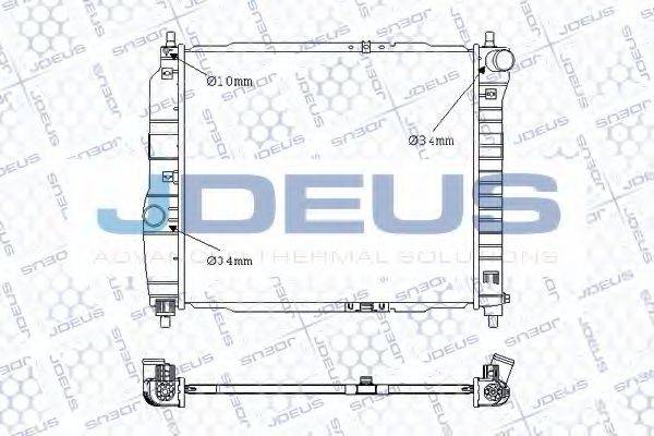 JDEUS 056M10 Радіатор, охолодження двигуна