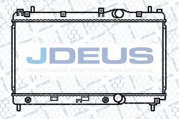 JDEUS 053M04 Радіатор, охолодження двигуна