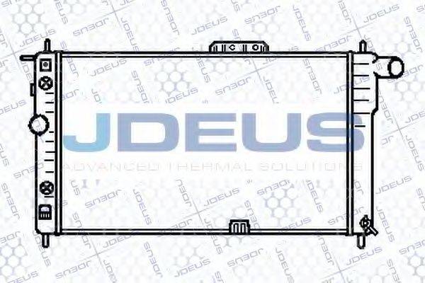 JDEUS 056M04 Радіатор, охолодження двигуна